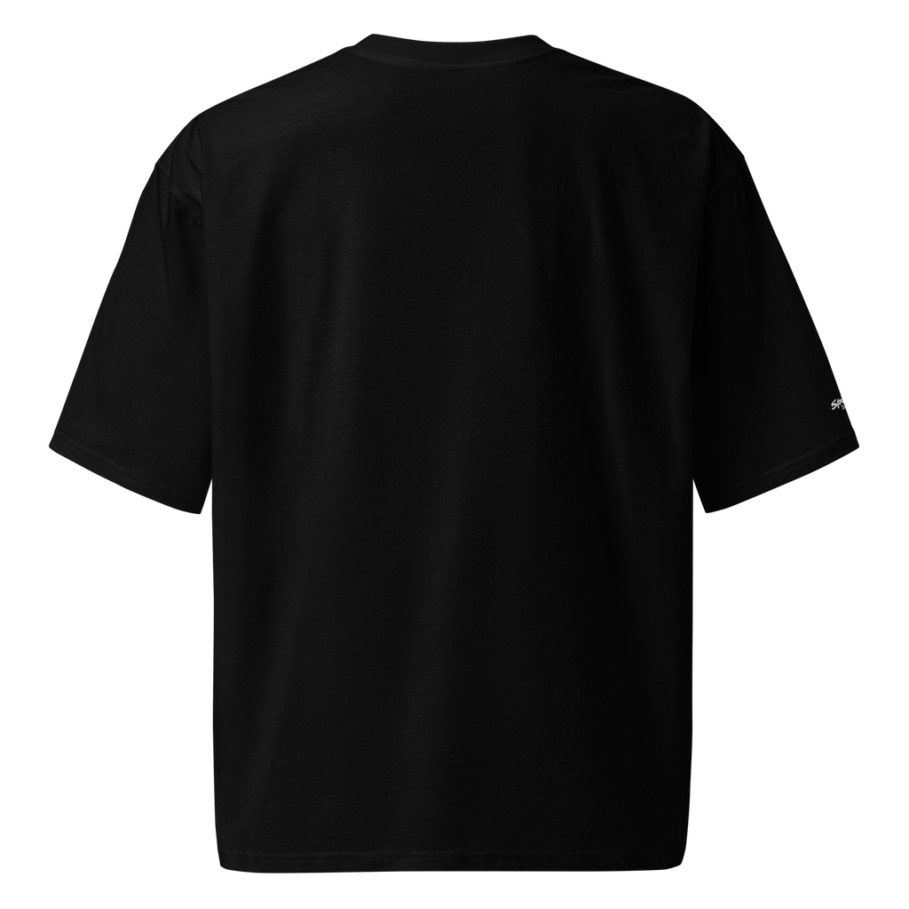T-shirt Spidey black brodé