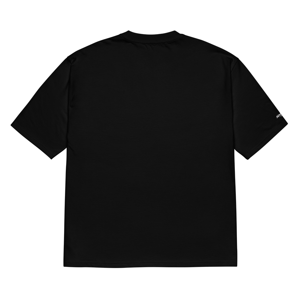 T-shirt Spidey black brodé